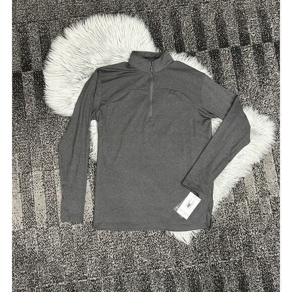 Spyder S17916‎ Men's Spyre Quarter-Zip-Black Frost Size Large - Picture 1 of 6